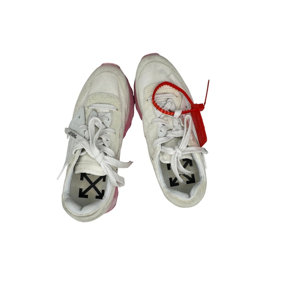 Off-White Kids Runner Sneakers White Pink Gradient OMIA139S20800020